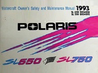 1993 Polaris PWC Owners Manuals