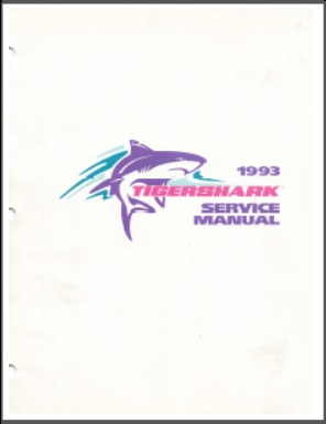 1993 Arctic Cat Tigershark Service Manual