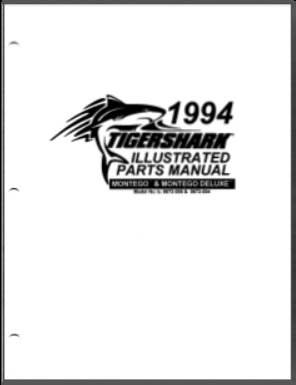 1994 Tigershark Montego/Deluxe Parts Manual 2255-099