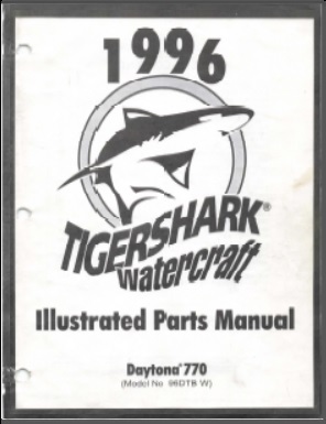 1996 Tigershark Daytona 770 Parts Manual 2255-435