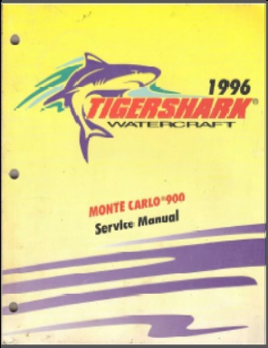 1996 Tigershark Monte Carlo 900 Service Manual 2255-463