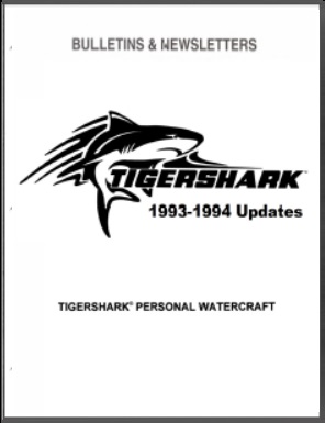 1993 Arctic Cat Tigershark Update Bulletins & Newsletters