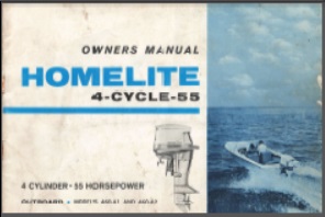 Homelite 55 Outboard Owners Manual