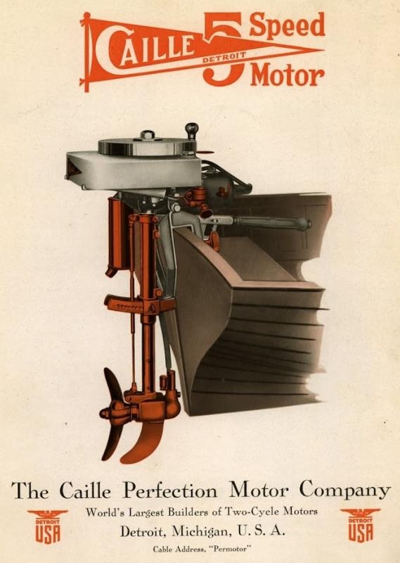 Caille Perfection Motor Company 5-Speed Outboard