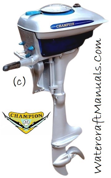 Champion Outboard Motor