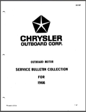 Chrysler 1966 Service Bulletin Collection