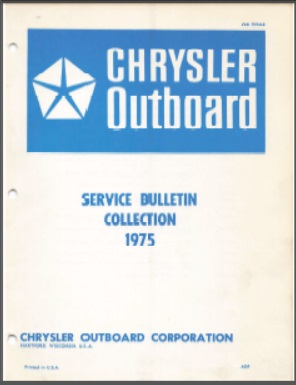 Chrysler 1975 Service Bulletin Collection