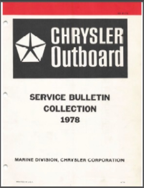 Chrysler 1978 Service Bulletin Collection