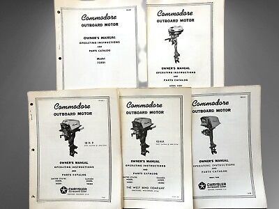 Commodore Outboard Manuals