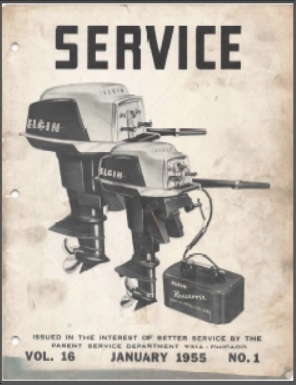 Elgin 1955 and prior Outboard Service Manual