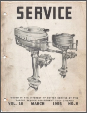 Elgin 1946 to 1955 Outboard Service Manual