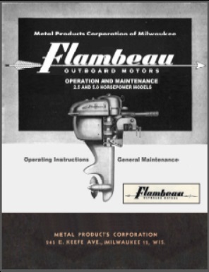 Flambeau 2.5 and 5.0 HP Outboard Operation and Maintenance Manual