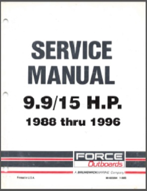 Force 90-823264 Outboard Service Manual