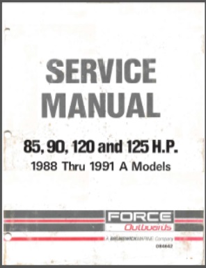 Force OB 4642 Outboard Service Manual