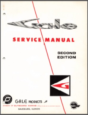 Gale Outboard Service Manual 1963 and Prior Models