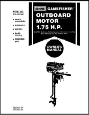 gamefisher 298.586180 manual