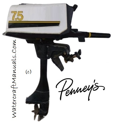 JCPenney 7.5hp Outboard