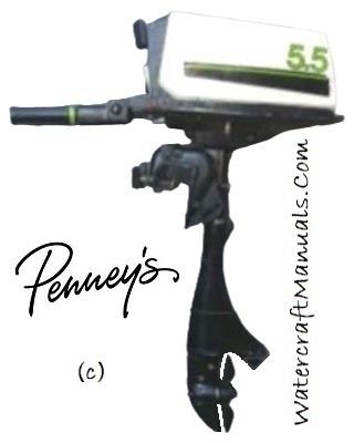 JC Penney's 5.5hp Outboard