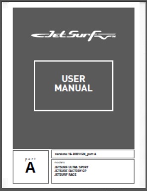 JetSurf 2018 Owner User Manual