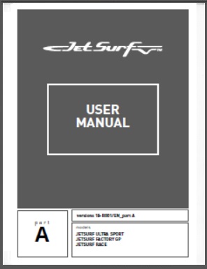 JetSurf 2022 Owner User Manual