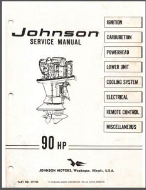 Johnson 311732 Outboard Service Manual