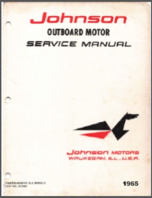 Johnson 312468 Outboard Service Manual