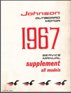 Johnson 313433 Outboard Service Manual
