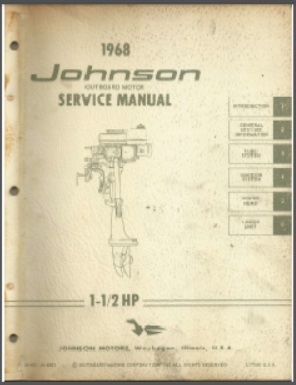 Johnson jm-6801 Outboard Service Manual