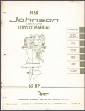 Johnson jm-6810 Outboard Service Manual