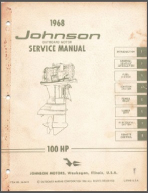 Johnson jm-6812 Outboard Service Manual