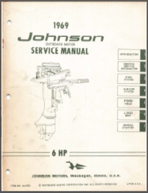 Johnson jm-6903 Outboard Service Manual