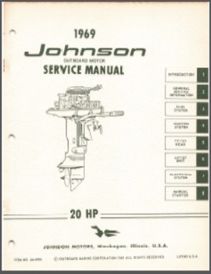 Johnson jm-6905 Outboard Service Manual