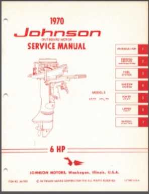 Johnson jm-7003 Outboard Service Manual