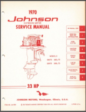 Johnson jm-7007 Outboard Service Manual