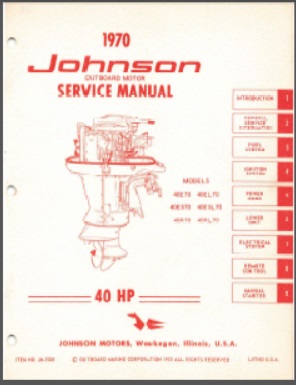 Johnson jm-7008 Outboard Service Manual