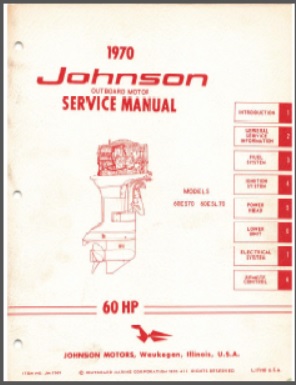 Johnson jm-7009 Outboard Service Manual