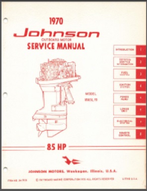 Johnson jm-7010 Outboard Service Manual