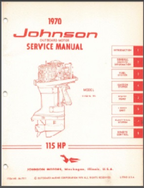 Johnson jm-7011 Outboard Service Manual