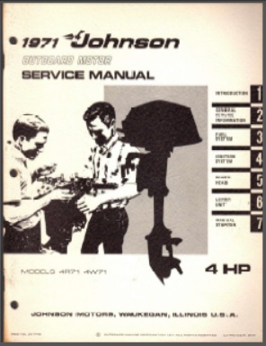 Johnson jm-7102 Outboard Service Manual