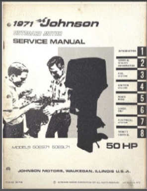 Johnson jm-7108 Outboard Service Manual