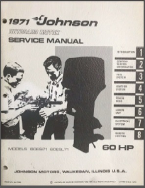 Johnson jm-7109 Outboard Service Manual