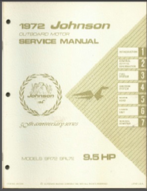 Johnson jm-7204 Outboard Service Manual