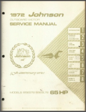 Johnson jm-7209 Outboard Service Manual