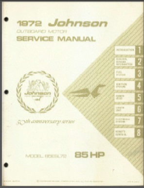 Johnson jm-7210 Outboard Service Manual