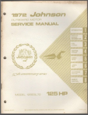 Johnson jm-7212 Outboard Service Manual