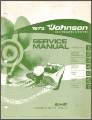 Johnson jm-7303 Outboard Service Manual
