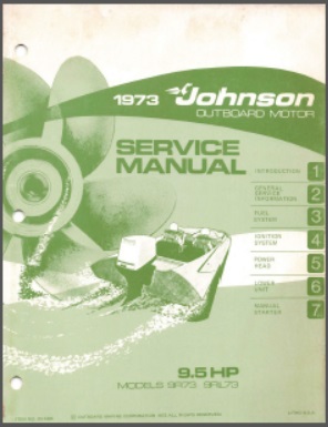 Johnson jm-7304 Outboard Service Manual
