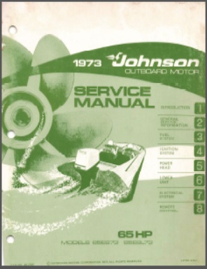 Johnson jm-7309 Outboard Service Manual