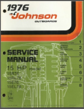 Johnson jm-7606 Outboard Service Manual