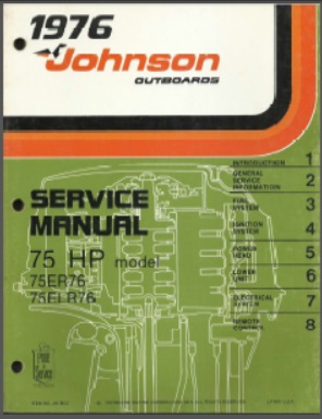 Johnson jm-7612 Outboard Service Manual